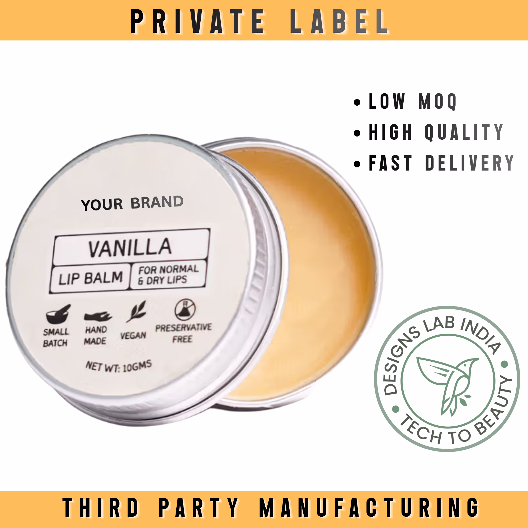 Vanilla Lip Balm